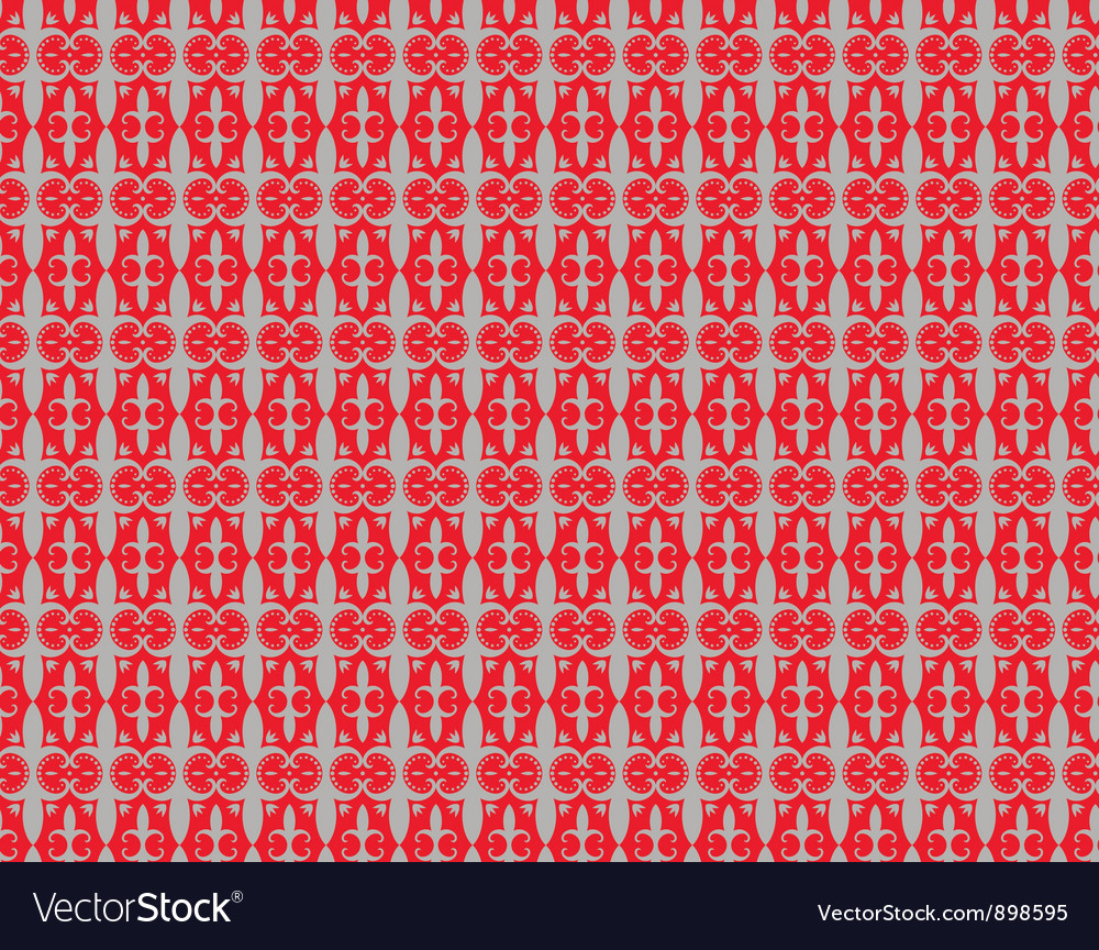 Red seamless pattern