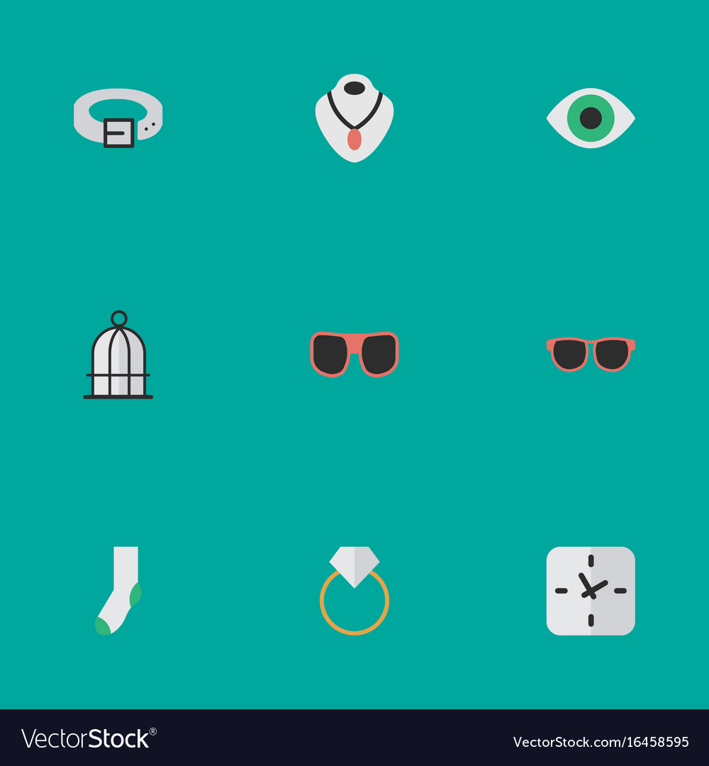 Set of simple instrument icons