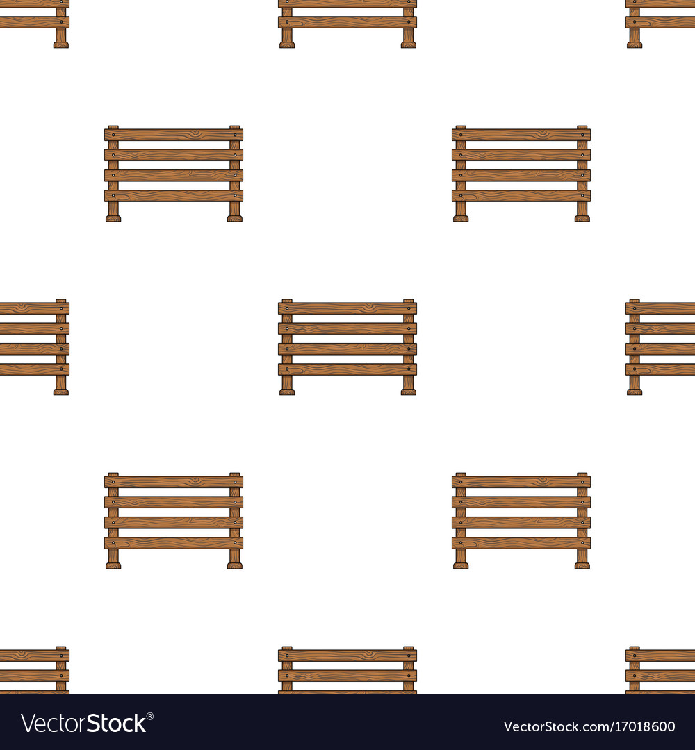 A wooden fence different single icon