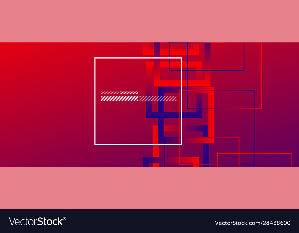 Abstract background with simple square