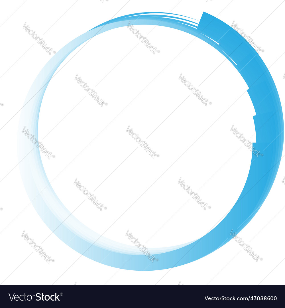 Abstract circle circular design element icon