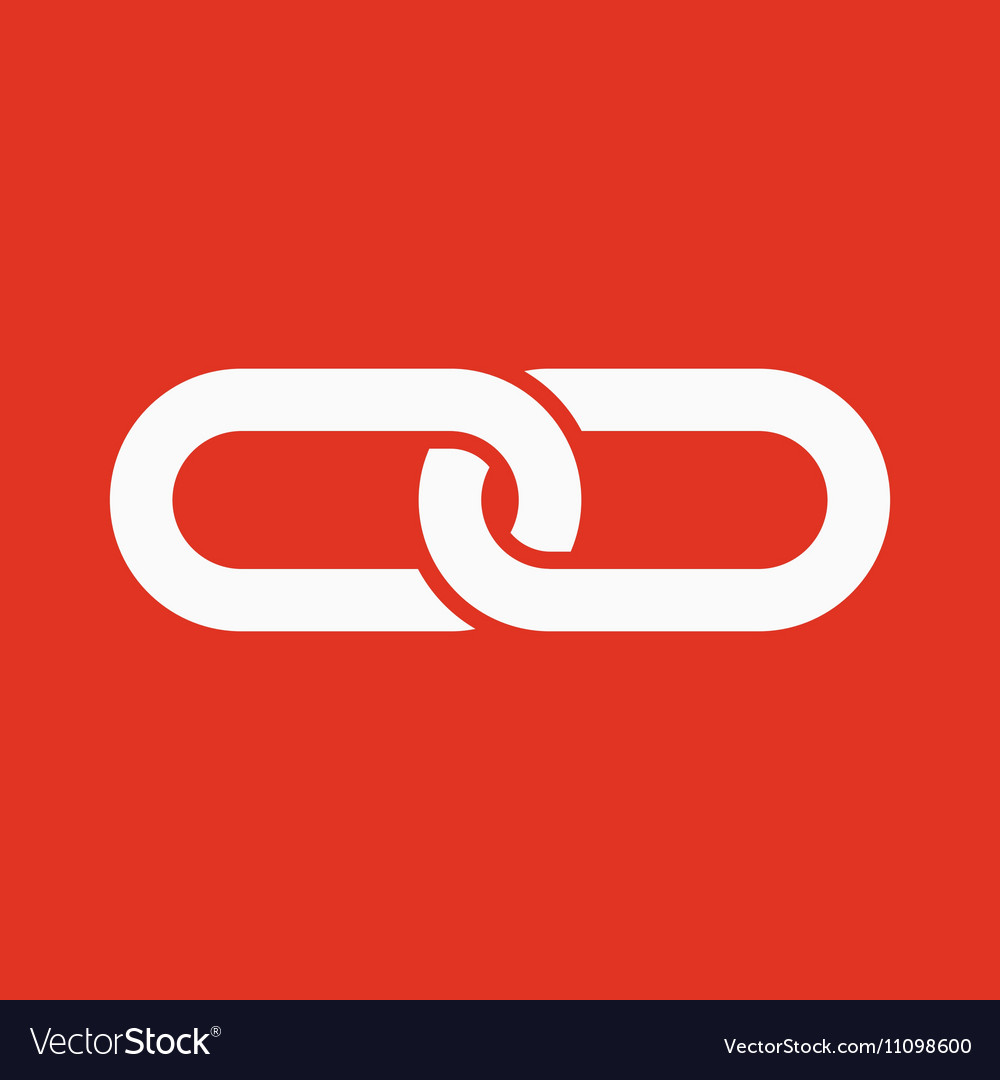 Link icon linked and joined connection