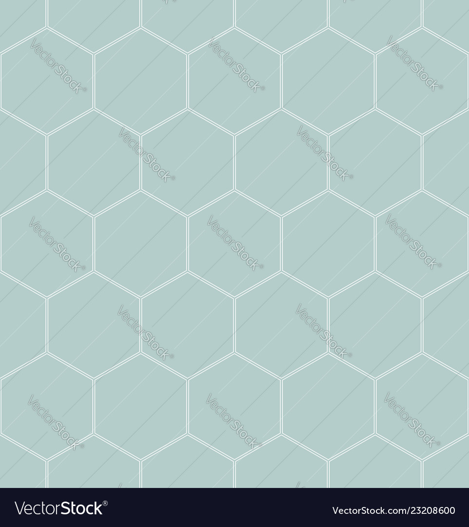 Seamless abstract pattern with hexagons vector image Seamless abstract pattern with hexagons