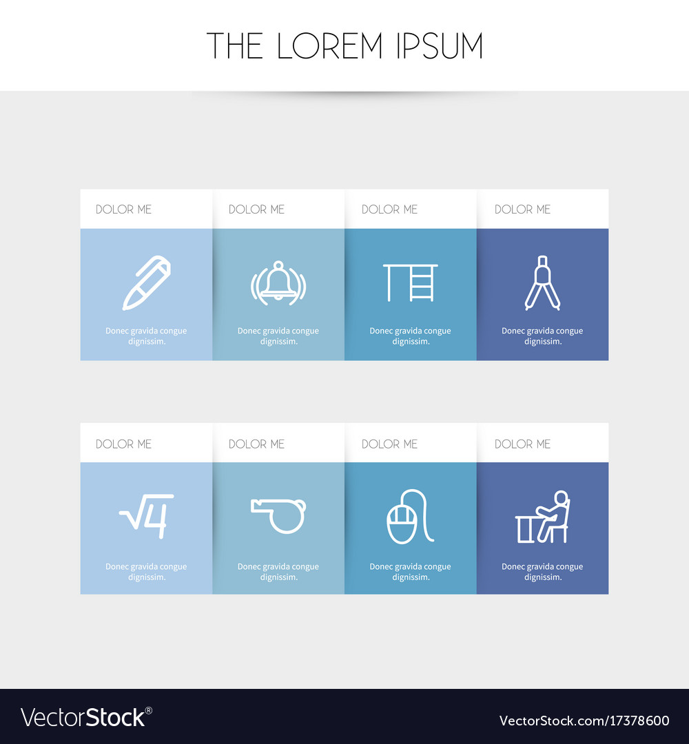 Set of 8 editable science outline icons includes