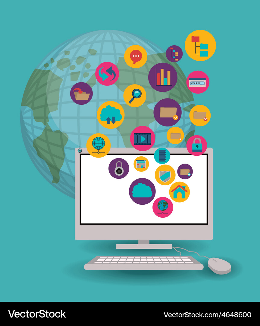 Technology design Royalty Free Vector Image - VectorStock