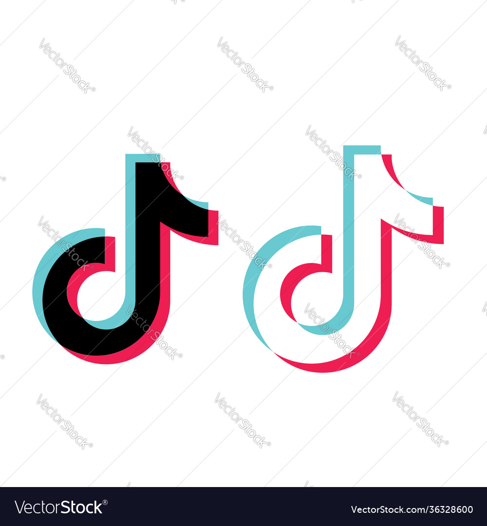 Download Tiktok Logo Icon Svg Royalty Free Vector Image