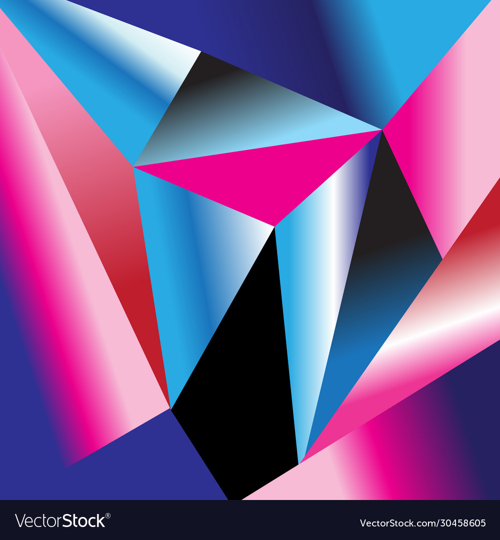 Abstract pattern with different shapes vector image Abstract pattern with different shapes