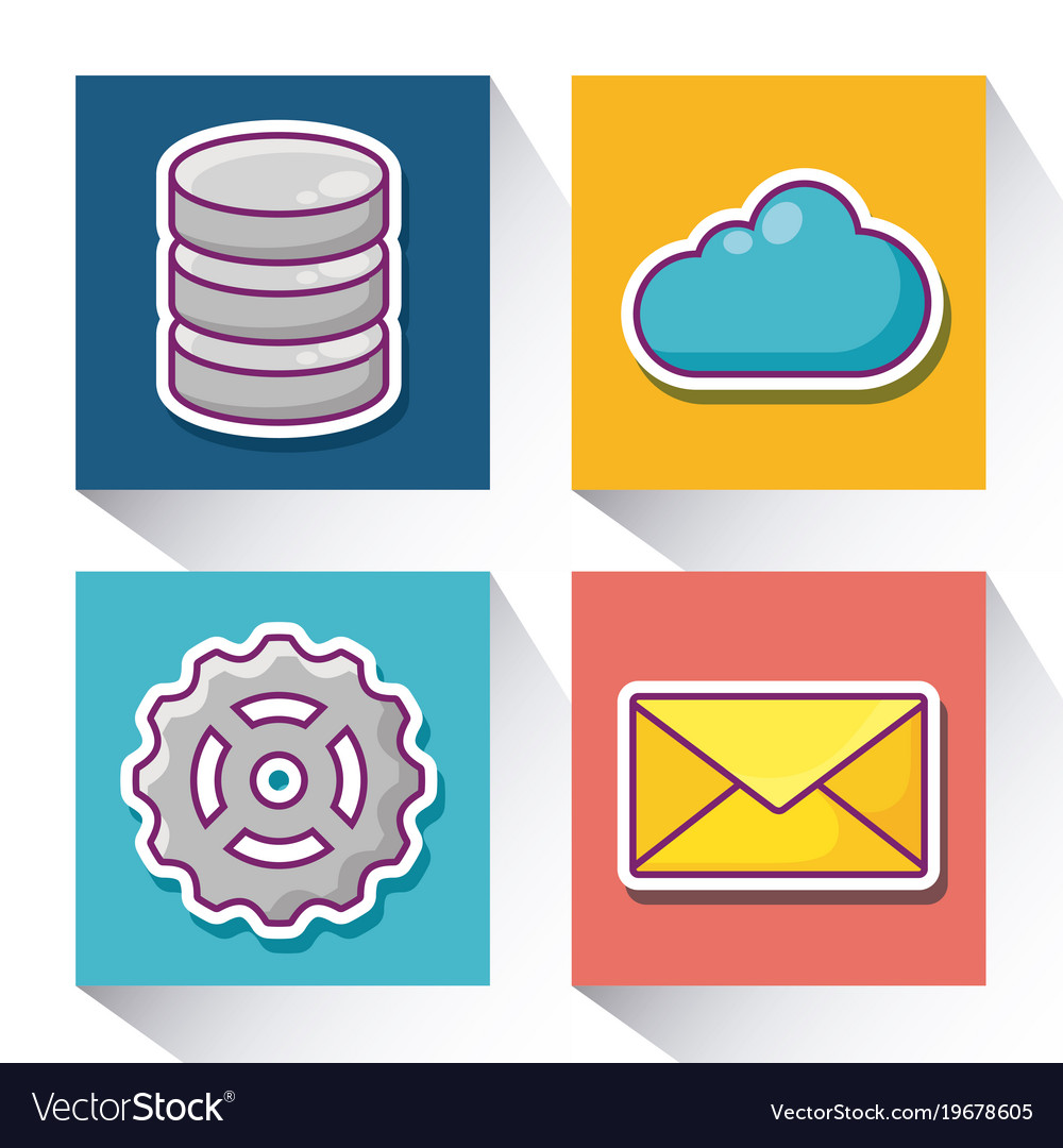 Big data design concept