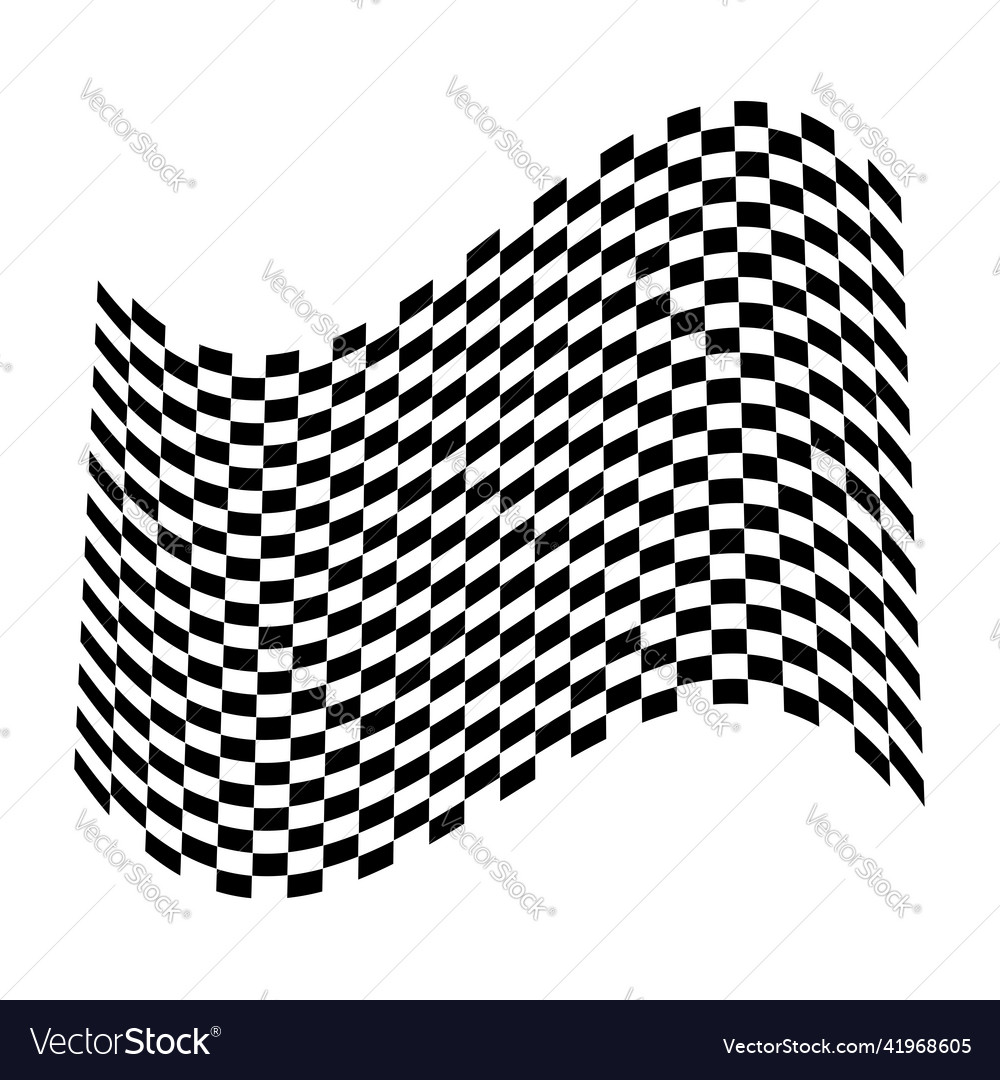 Checkered squared pattern element race racing