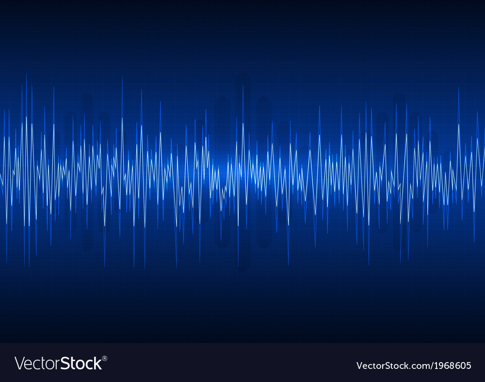 Dynamic Pulse Waveform Background