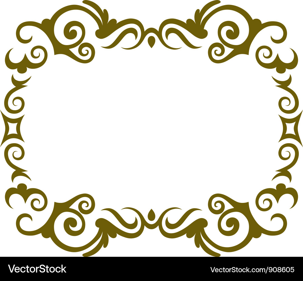 Frame design Royalty Free Vector Image - VectorStock