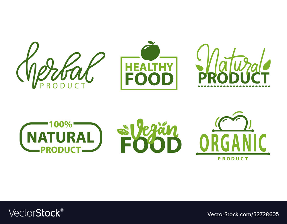 Natural food production organic meal set