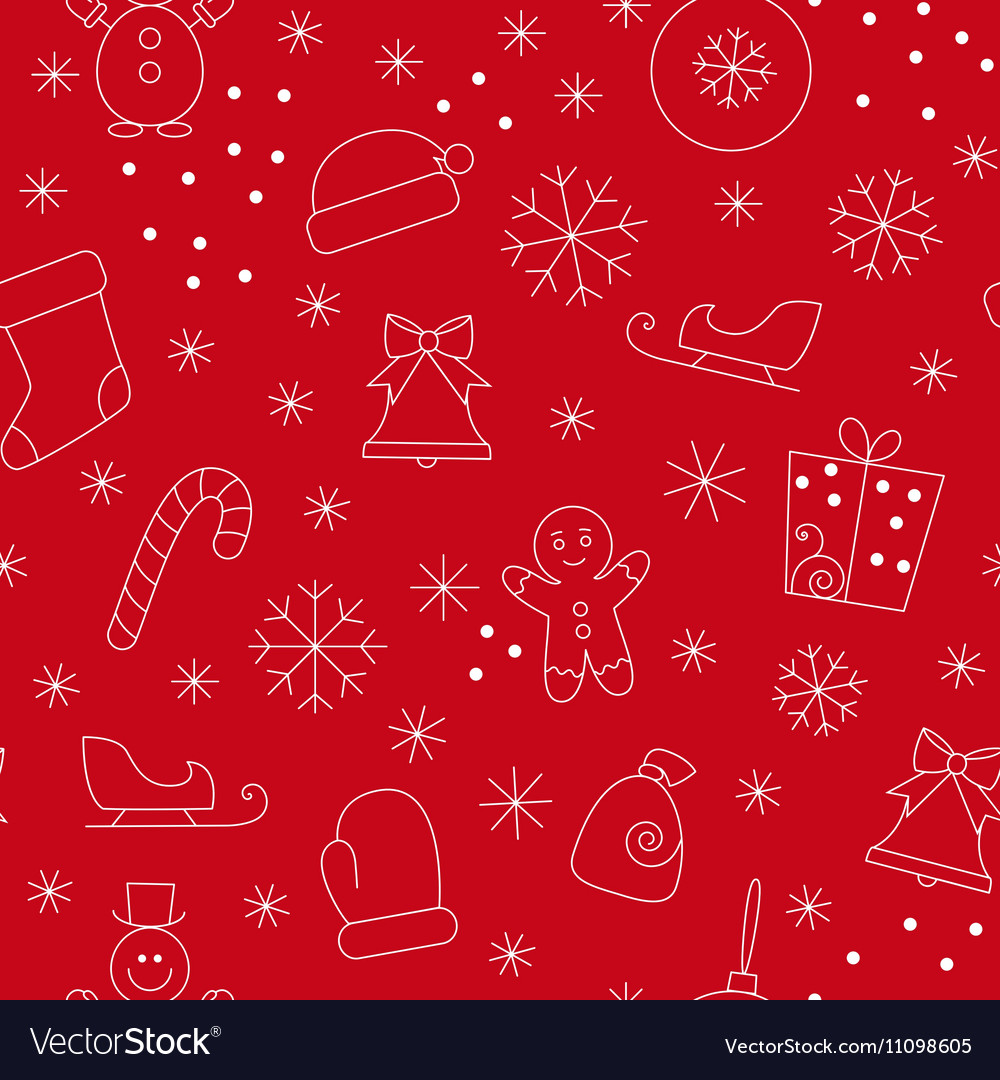 Seamless pattern christmas