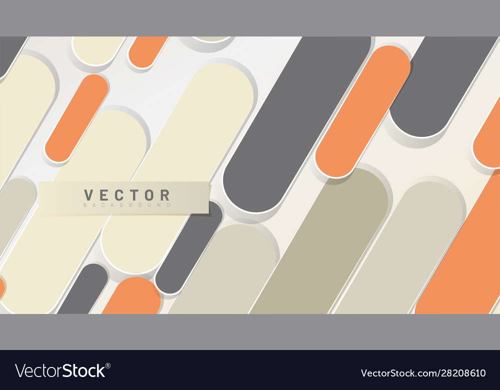 Abstract background line pattern shape rounded 3d
