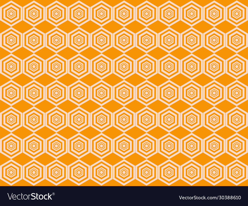 Bee hexagon pattern background