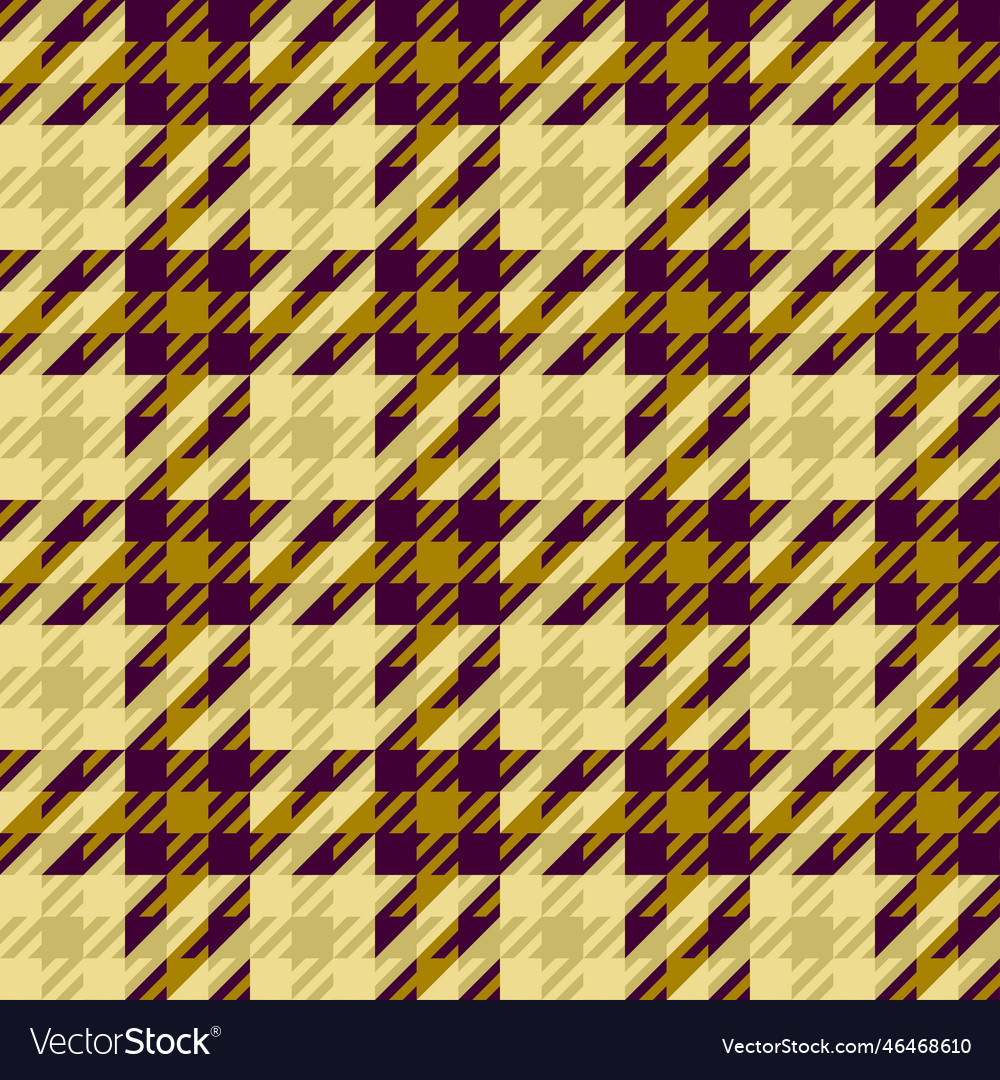 Houndstooth Plaid Pattern Seamless Background Vector Image 6014