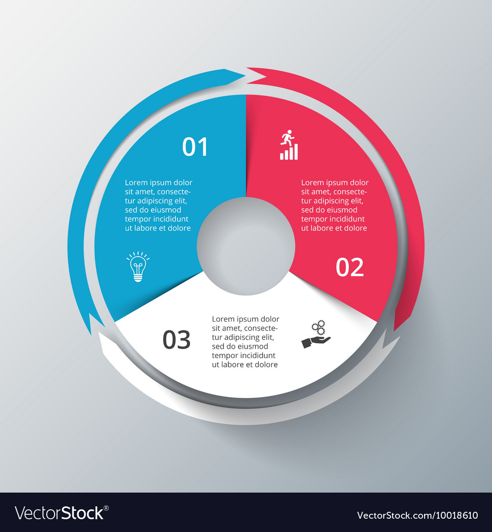 Infographic design template Royalty Free Vector Image