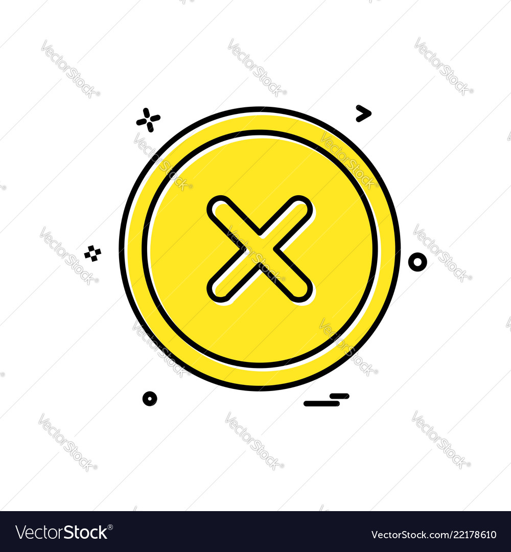 User interface button icon design vector image User interface button icon design