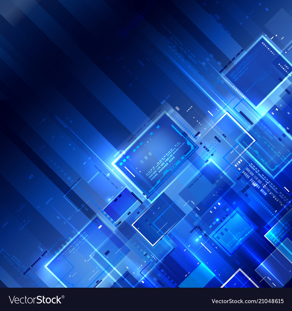 Dark Tech geometrische Hintergrund