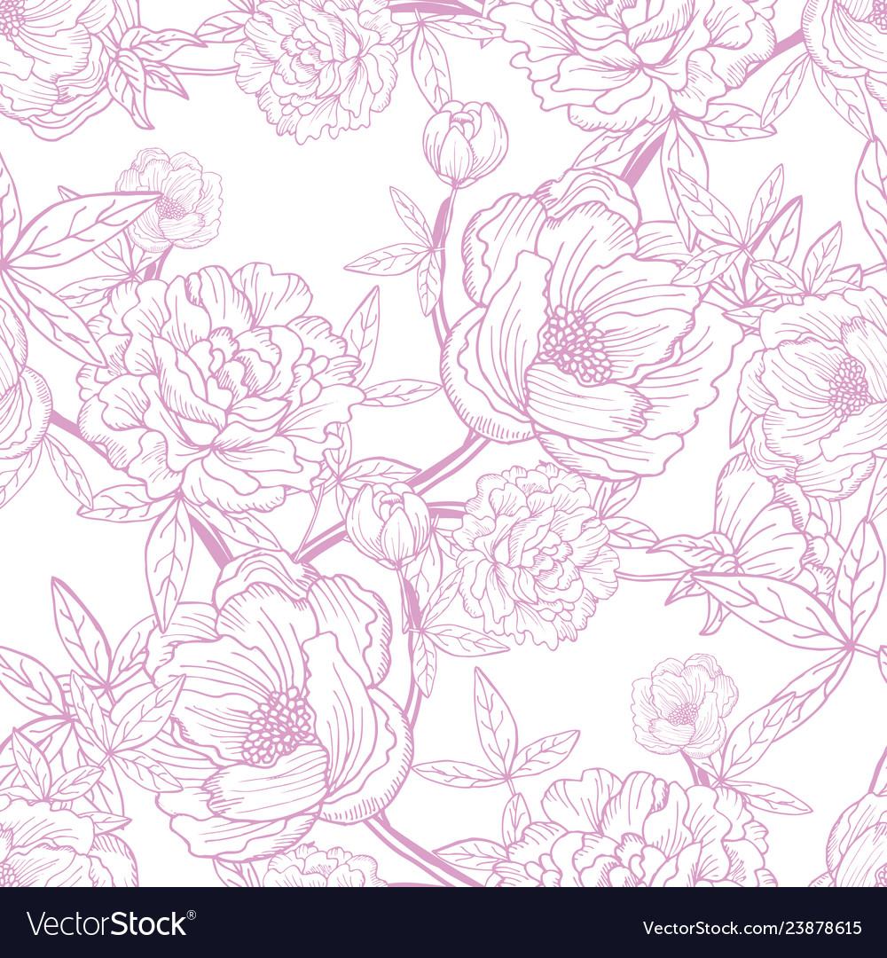 Floral seamless pattern