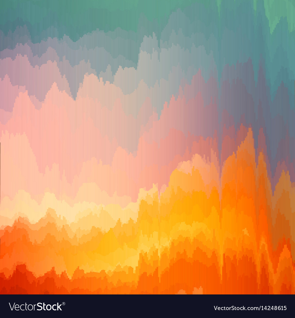 Glitch background digital image data