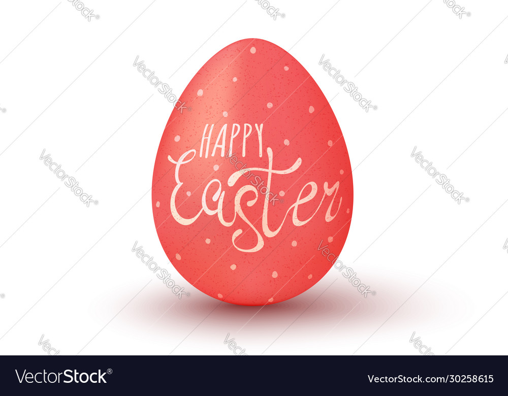 Lettering for easter Royalty Free Vector Image