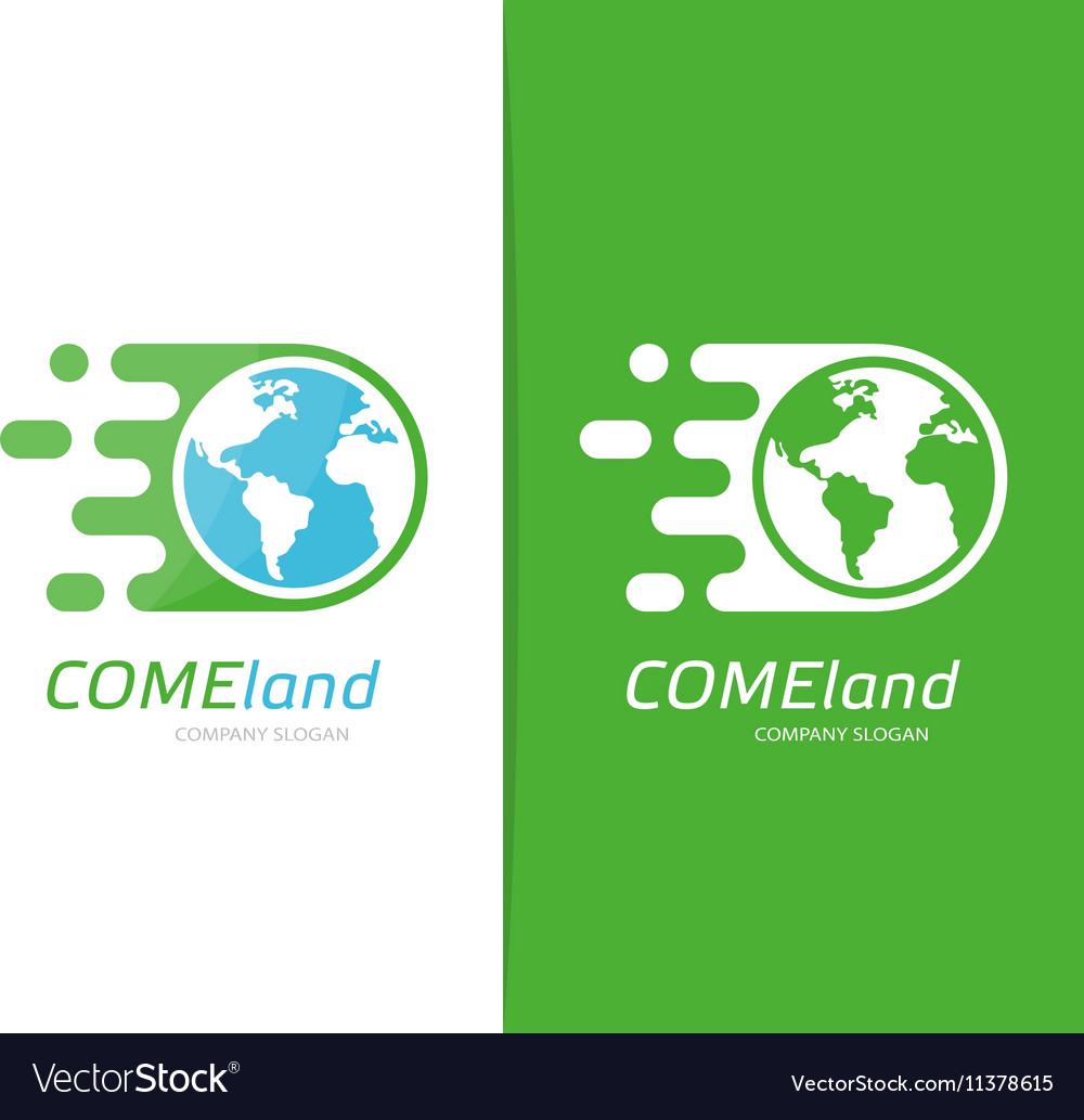 Speed Globe Icon Set