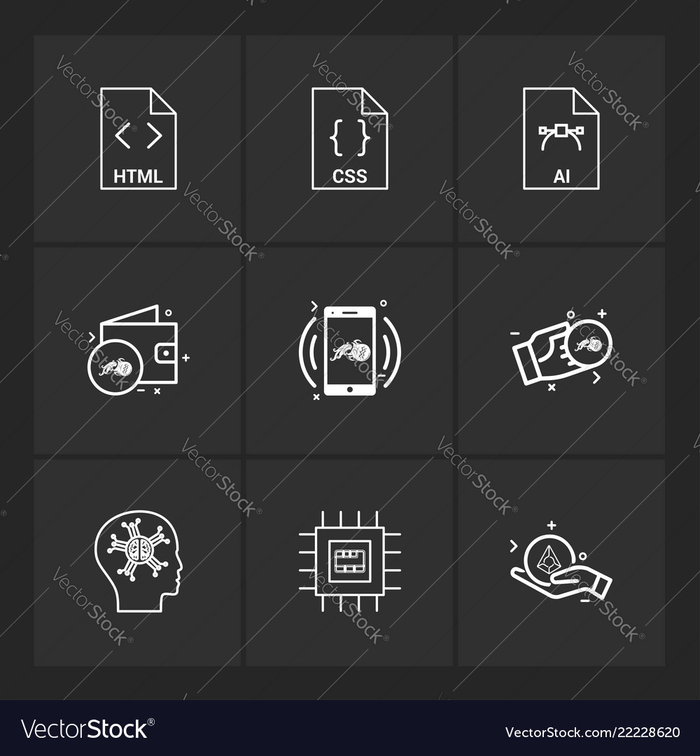 Html css ai wallet mobile crypto currency