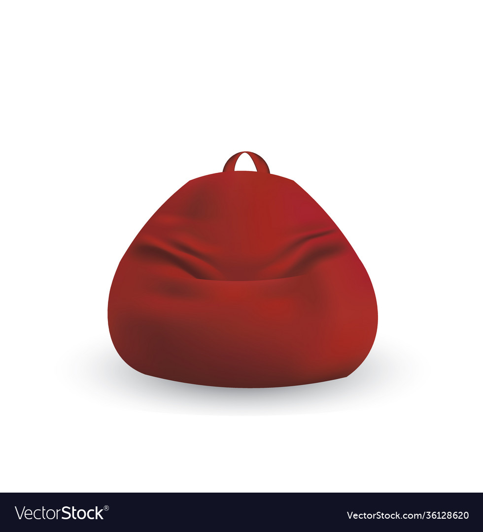Red lazy bag