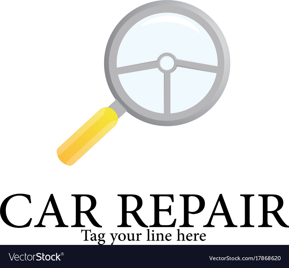 Reparatur Auto Service Logo