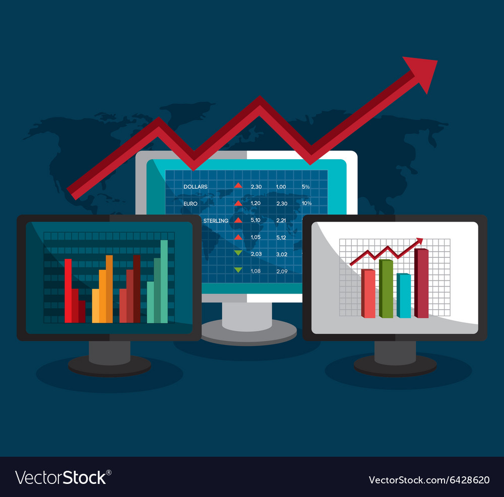 Stock market with statistics