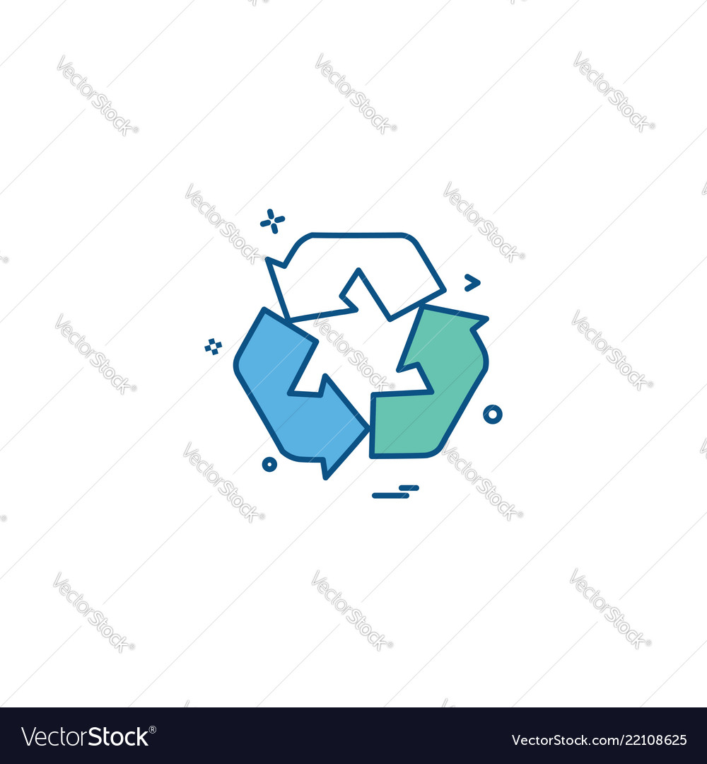 Arrow line loop rotate icon vector image Arrow line loop rotate icon