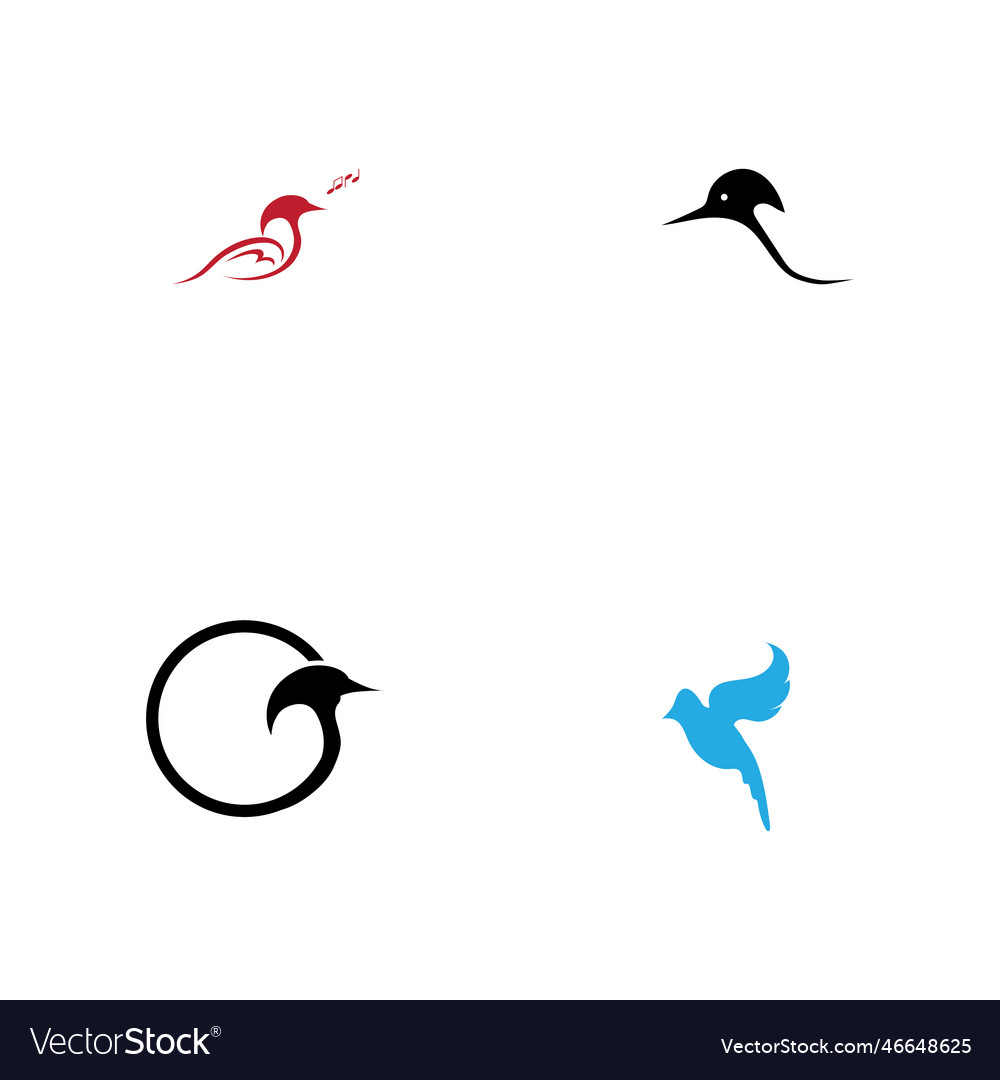 Bird logo images design