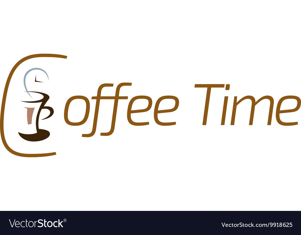 Coffee time logo design