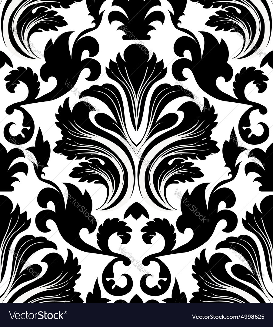 Damas pattern Royalty Free Vector Image - VectorStock