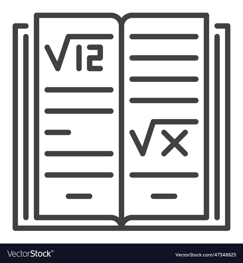 mathematics-book-math-education-and-learning-vector-image