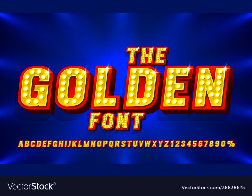 Show font set collection letters and numbers