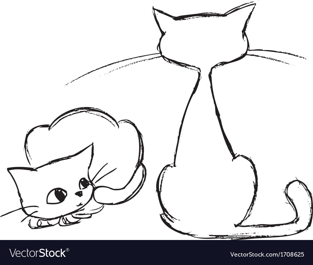 Sketched cats