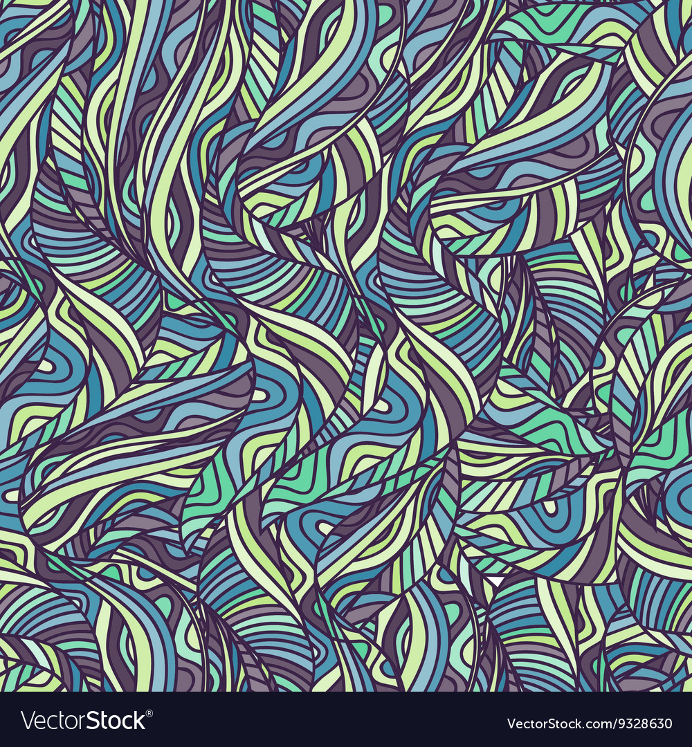 Abstract of wavy lines background seamless pattern