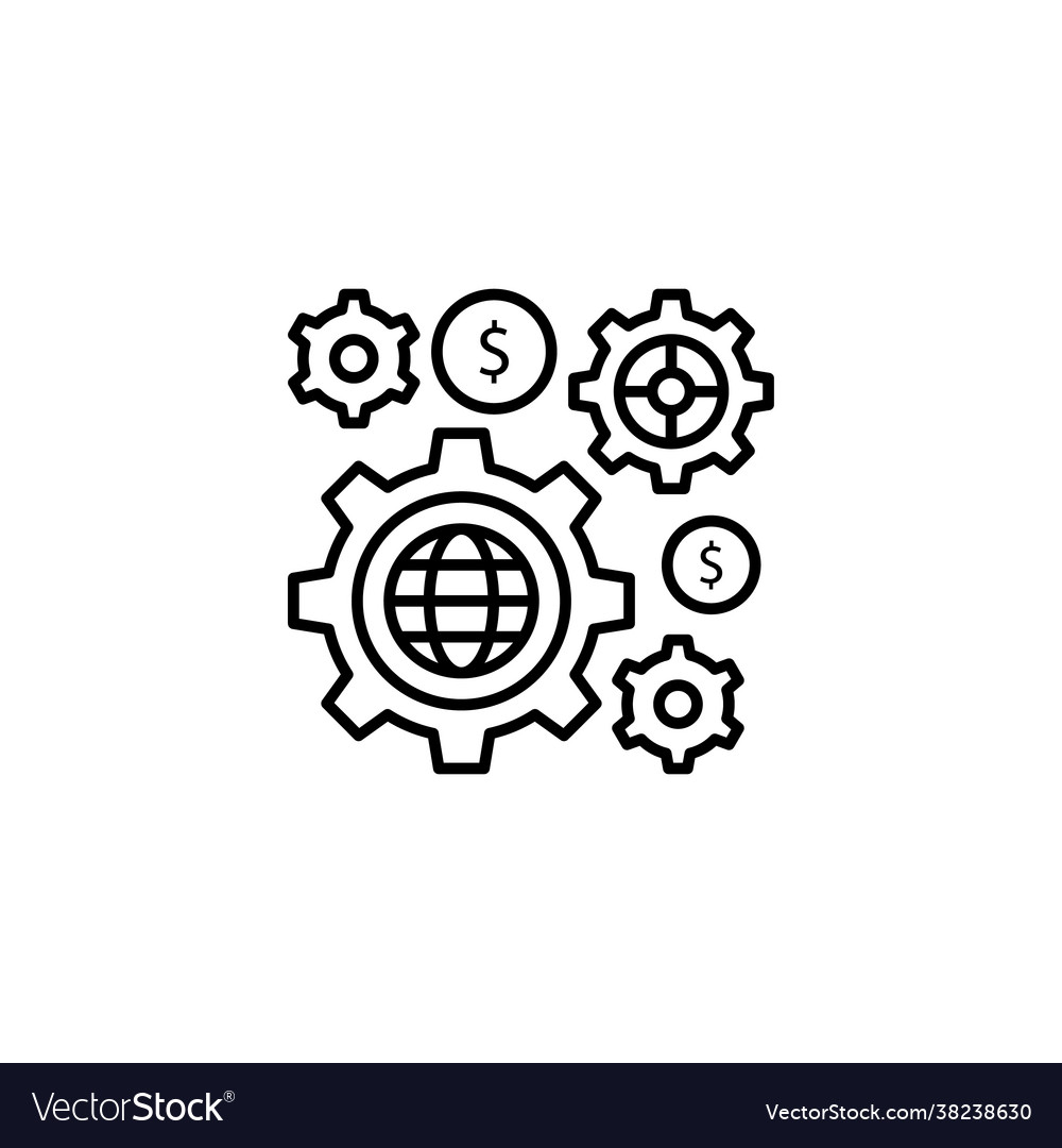Development icon in logotype