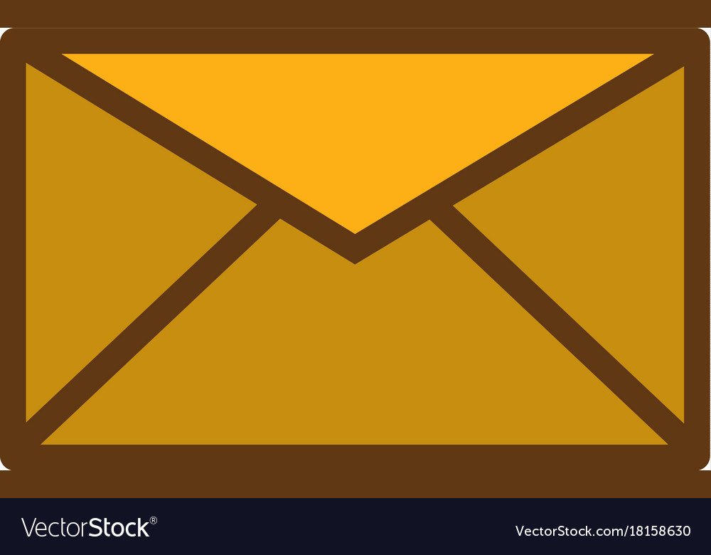 Email or mail symbol Royalty Free Vector Image
