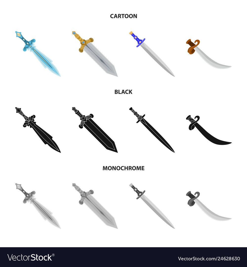 Isolated object of game and armor logo set vector image Isolated object of game and armor logo set