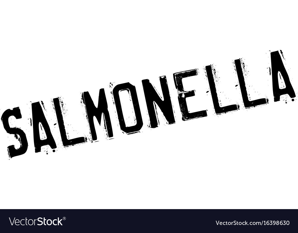 Salmonella rubber stamp Royalty Free Vector Image