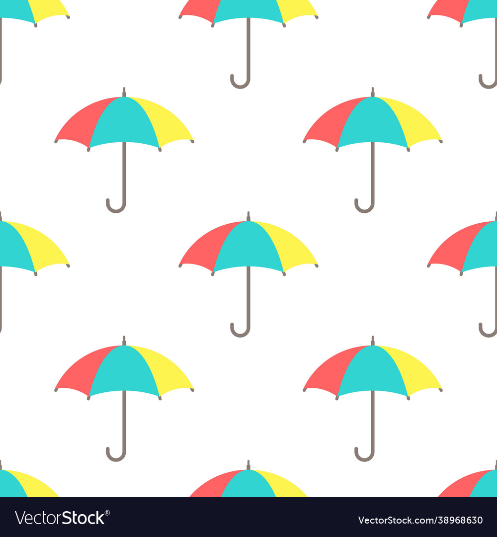 Seamless background with open colorful funny