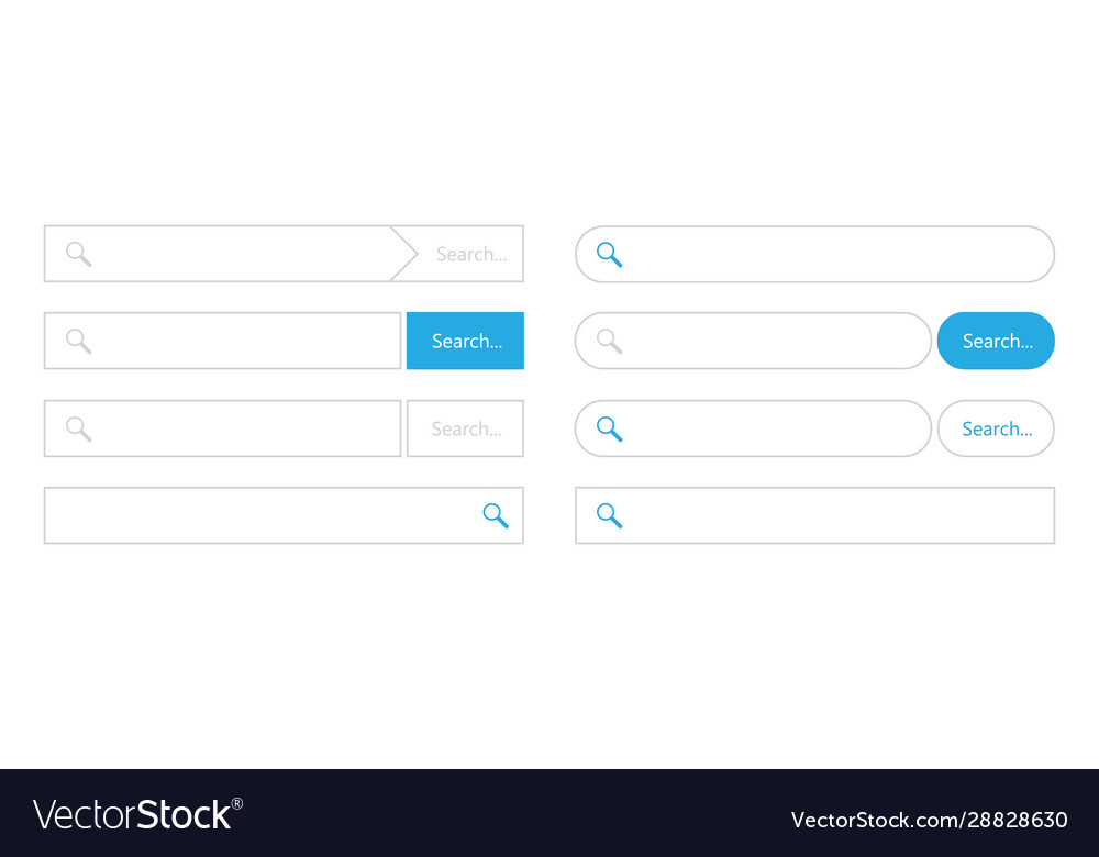 Search bar - element web design