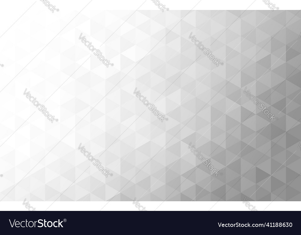 Triangle shape background pattern white gradient