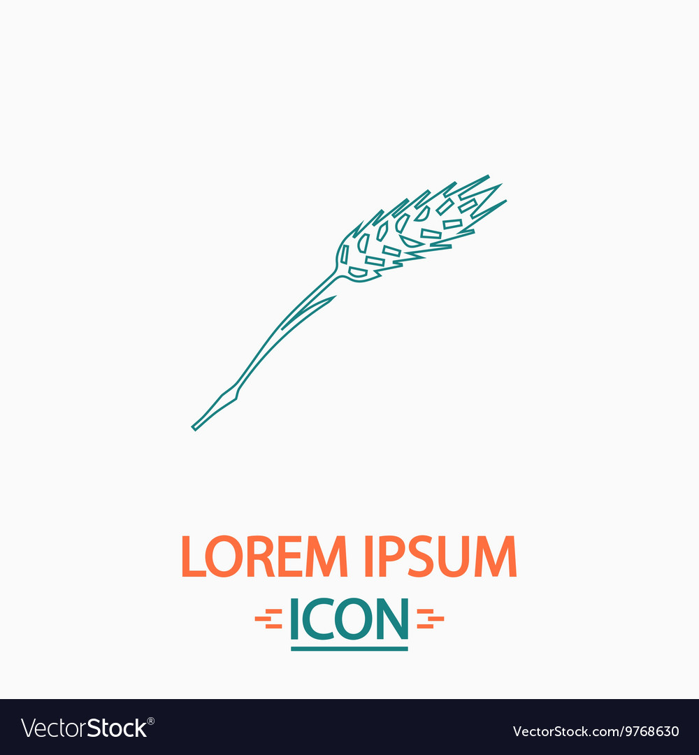 Wheat computer symbol