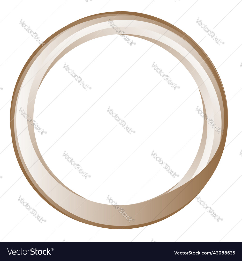 Abstract circle circular design element icon vector image Abstract circle circular design element icon