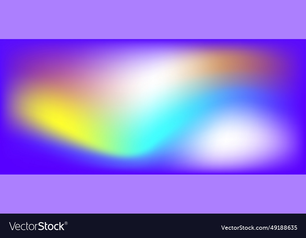 Abstract gradient colors flowing background design vector image Abstract gradient colors flowing background design