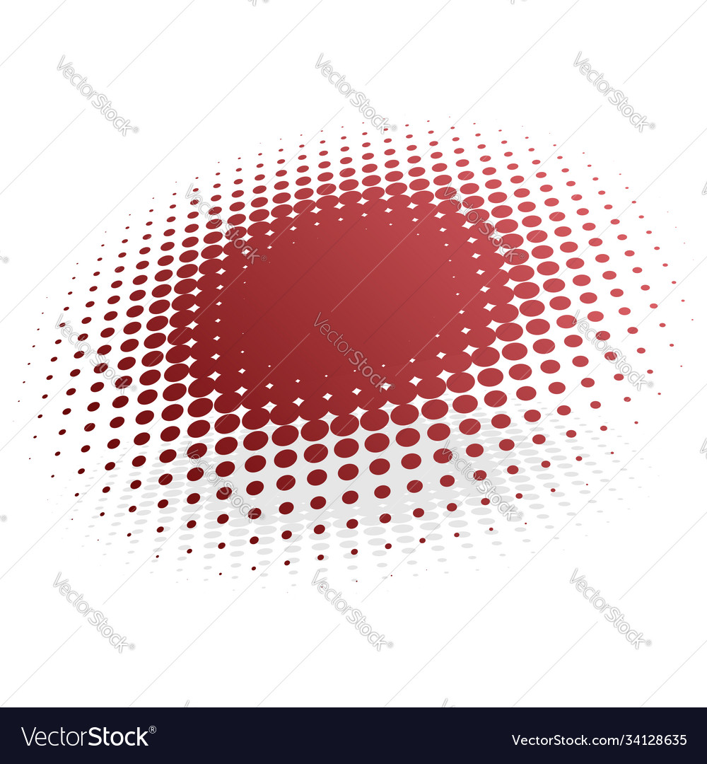 Colorful halftone pattern texture in 3d vector image Colorful halftone pattern texture in 3d
